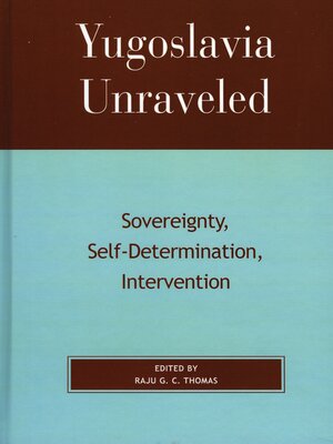 cover image of Yugoslavia Unraveled